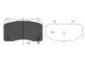 Fékbetét Készlet, Tárcsafék - Kavo Parts