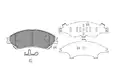 Fékbetét Készlet - Kavo Parts