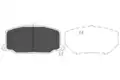 Fékbetét Készlet, Tárcsafék - Kavo Parts