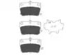 Fékbetét Készlet, Tárcsafék - Kavo Parts