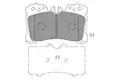 Fékbetét Készlet - Kavo Parts