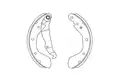Fékpofakészlet - Kavo Parts