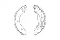 Fékpofa - Kavo Parts