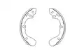 Fékpofa - Kavo Parts