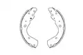 Fékpofakészlet - Kavo Parts