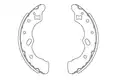 Fékpofakészlet - Kavo Parts