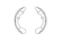 Fékpofa - Kavo Parts