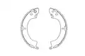 Fékpofakészlet - Kavo Parts
