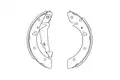 Fékpofakészlet - Kavo Parts