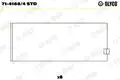 Hajtókarcsapágy - Glyco