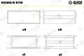 Főtengelycsapágy - Glyco