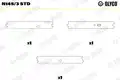 Vezérműtengely csapágy - Glyco