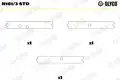 Vezérműtengely csapágy - Glyco