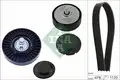 ZESTAW PASKA WIELOROWK. AUDI A4/A5/A6/Q5/Q8 3,0 HYBRID - INA
