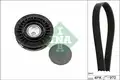 ZESTAW PASKA WIELOROWK. BMW 3/5 2,0 HYBRID - INA