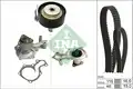 Vízpumpa + fogasszíj készlet - INA