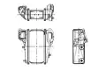 INTERCOOLER HONDA CIVIC 1,6D 2012- - NRF