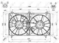 ventilátor, motorhűtés - NRF