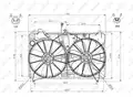 ventilátor, motorhűtés - NRF