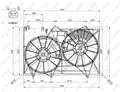 ventilátor, motorhűtés - NRF