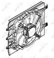 ventilátor, motorhűtés - NRF