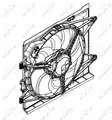ventilátor, motorhűtés - NRF