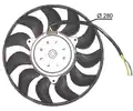 ventilátor, motorhűtés - NRF
