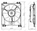 ventilátor, motorhűtés - NRF