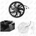 ventilátor, motorhűtés - NRF