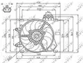 Ventilátor lapátkerék - NRF