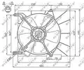 Ventilátor, vízhűtő - NRF