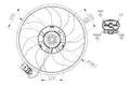 ventilátor, motorhűtés - NRF