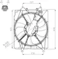 Ventilátor, vízhűtő - NRF