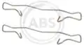 Tartozékkészlet, Tárcsafékbetét - A.B.S.