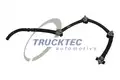 cső, túlfolyó üzemanyag - Trucktec