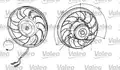 ventilátor motor - Valeo
