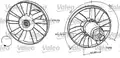 ventilátor motor - Valeo