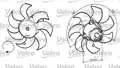 ventilátor motor - Valeo