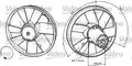 ventilátor motor - Valeo