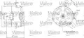 Villanymotor, hutoventillator - Valeo