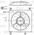 villanymotor, hűtőventillátor - Valeo