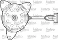 villanymotor, hűtőventillátor - Valeo