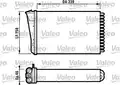 Hőcserélő, belső tér fűtés - Valeo