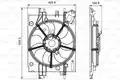 Ventilátor, motorhűtés - Valeo