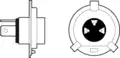 Valeo H4 60/55W +50 - Valeo