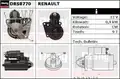 Indítómotor - Delco Remy