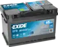 Akkumulátor, szgk 65Ah EFB - Exide