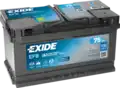 Akkumulátor, szgk 75Ah EFB - Exide