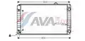 Hűtő, Motorhűtés - AVA Quality Cooling