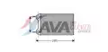 Fűtőradiátor (OE:8E1820031) - AVA Quality Cooling